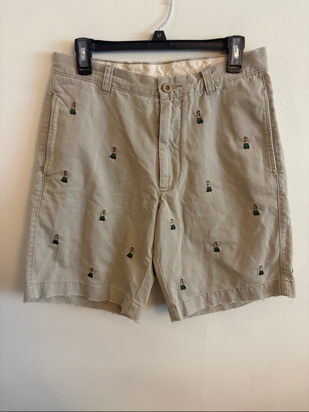 J. Crew Hula Dancer Vintage Khaki Shorts Men’s Size 31 Waist